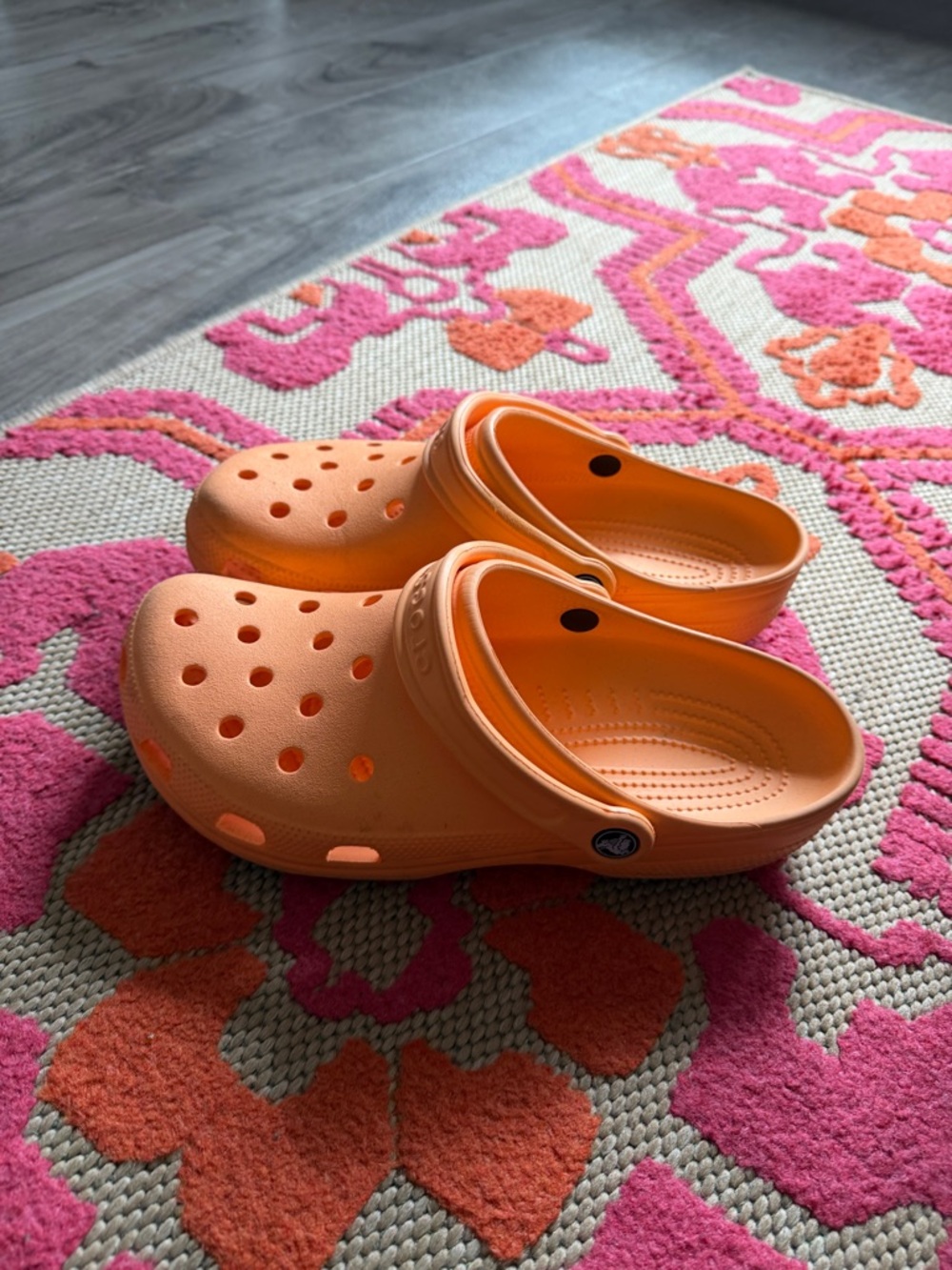Classic Orange Crocs